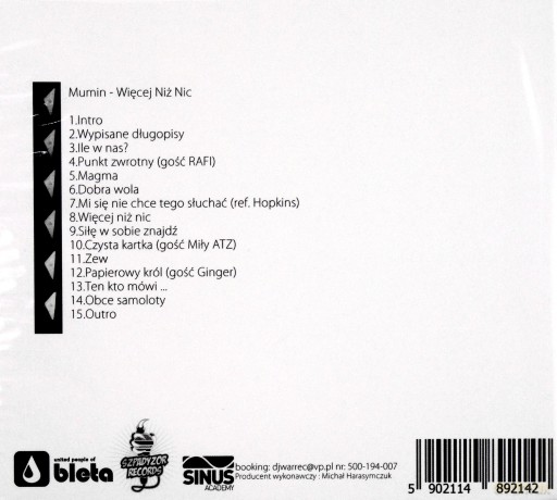 Mumin: Więcej niż nic [CD]