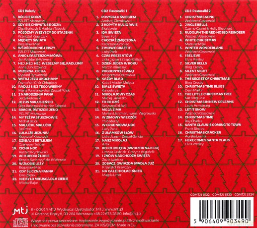 60 Najpiękniejszych kolęd i pastorałek [3CD]