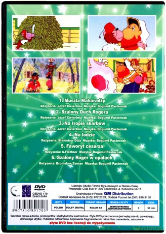 Przygody Kapitana Klipera - Muszla Maharadży [DVD]