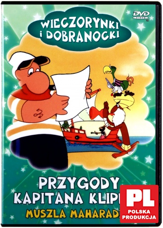 Przygody Kapitana Klipera - Muszla Maharadży [DVD]