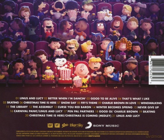 The Peanuts Movie soundtrack [CD]