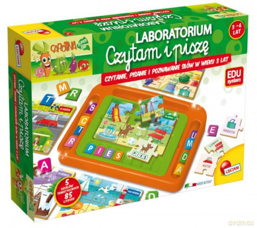 Carotina edusystem aboratorium. Czytam i piszę