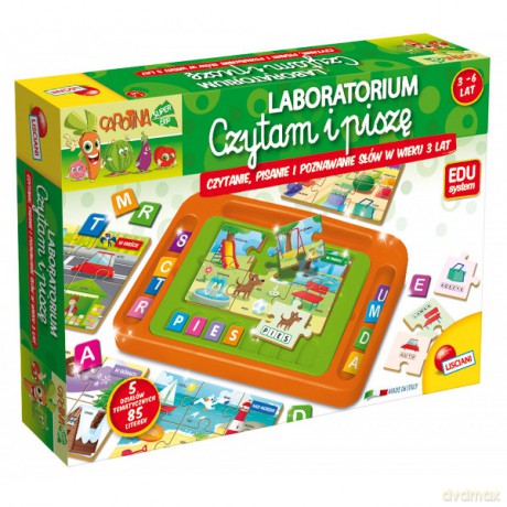 Carotina edusystem aboratorium. Czytam i piszę