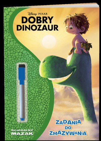 Dobry dinozaur. Zadania do zmazywania [KSIĄŻKA]