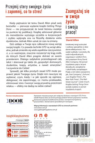 Getting things done czyli sztuka bezstresowej efektywności - David Allen [KSIĄŻKA]
