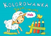 Hala jak pies z owieczką. Kolorowanka z naklejkami - Alicja Karczmarska-Strzebońska [KSIĄŻKA]