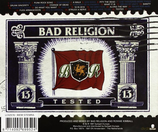 Bad Religion: Tested [CD]
