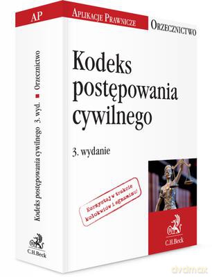Kodeks postepowania cywilnego. Orzecznictwo aplikanta [KSIĄŻKA]