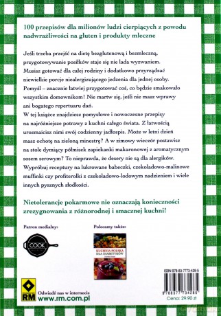 Kuchnia domowa bez pszenicy i nabiału. 100 przepisów - Antoinette Savill [KSIĄŻKA]