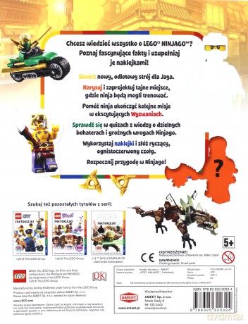 Lego Ninjago. Faktoklejki [KSIĄŻKA]