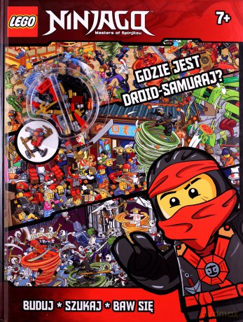 Lego Ninjago. Gdzie jest droid samuraj (twarda) [KSIĄŻKA]