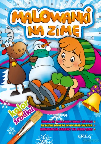Malowanki na zimę [KSIĄŻKA]