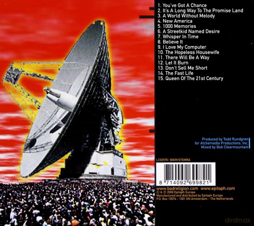 Bad Religion: The New America (digipack) [CD]