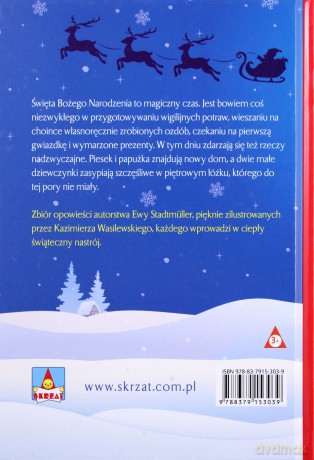 Najpiękniejsze opowieści pod choinkę - Ewa Stadtmuller (twarda) [KSIĄŻKA]