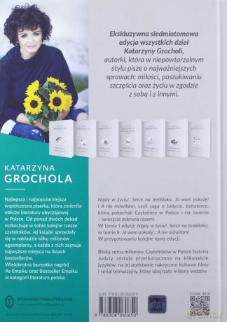 Nigdy w życiu. Serce na temblaku - Katarzyna Grochola (twarda) [KSIĄŻKA]