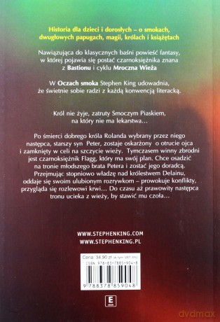 Oczy smoka - Stephen King [KSIĄŻKA]
