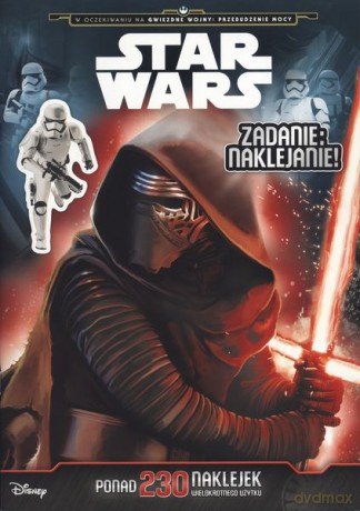 Star Wars. Zadanie naklejanie (Gwiezdne Wojny) [KSIĄŻKA]