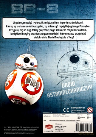 Star Wars. Zadanie naklejanie (Gwiezdne Wojny) [KSIĄŻKA]