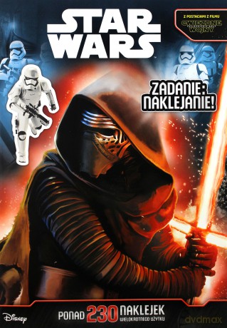 Star Wars. Zadanie naklejanie (Gwiezdne Wojny) [KSIĄŻKA]