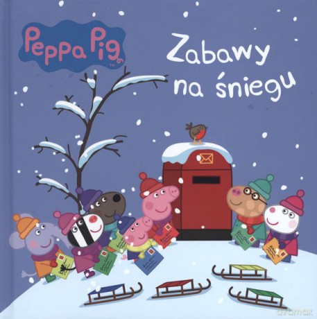 Zabawy na śniegu. Świnka peepa (twarda) [KSIĄŻKA]