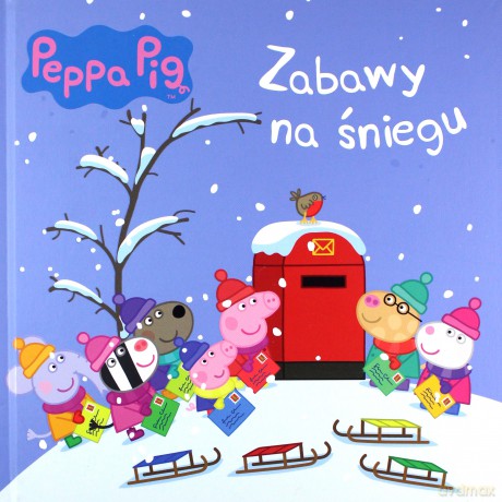 Zabawy na śniegu. Świnka peepa (twarda) [KSIĄŻKA]