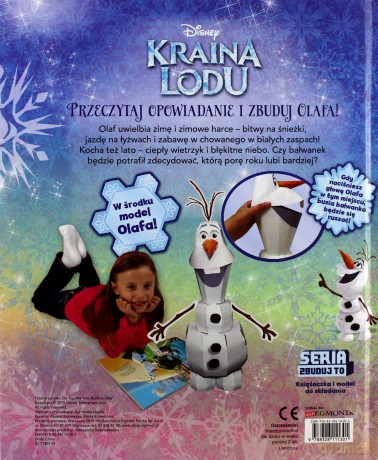 Zbudujemy dziś bałwana. Kraina Lodu (twarda) [KSIĄŻKA]