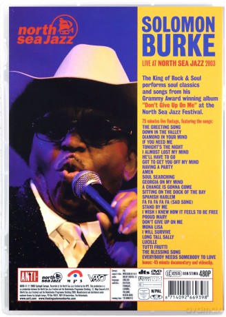 Solomon Burke: Live At North Sea Jazz 2003 [DVD]