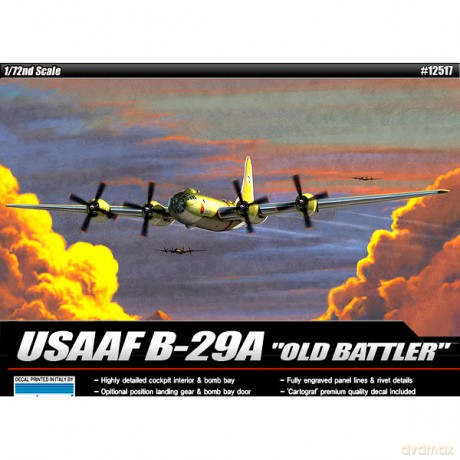 ACADEMY USAAF B29A Old Battler
