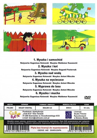 Przygody Myszki - Wyprawa do lasu [DVD]