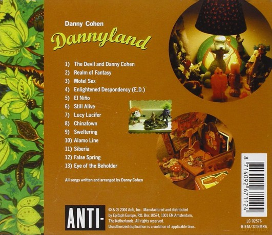 Danny Cohen: Dannyland [CD]