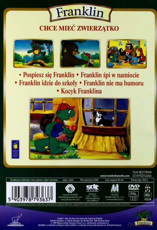 Franklin: Franklin chce mieć zwierzątko [DVD]