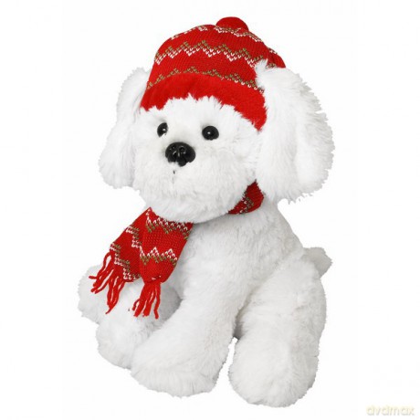 BEPPE Pies Kacper 20 cm w czapce