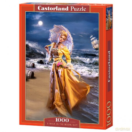 CASTOR 1000 el. Spacer w świetle księżyca [PUZZLE]