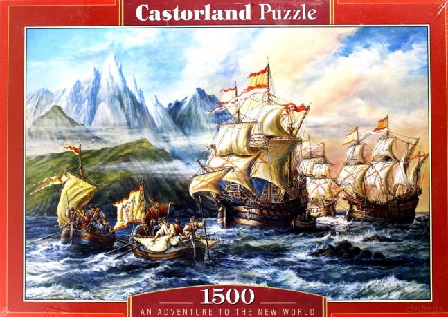CASTOR 1500 el. Przygoda w nowym świecie [PUZZLE]