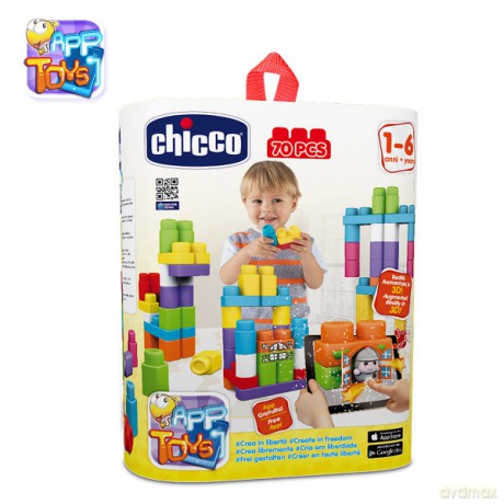CHICCO Klocki 70 el. [KLOCKI]