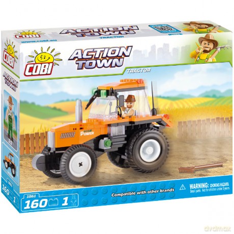 COBI Action Town Ciągnik rolniczy [KLOCKI]