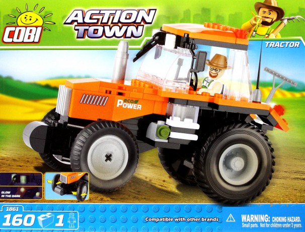 COBI Action Town Ciągnik rolniczy [KLOCKI]