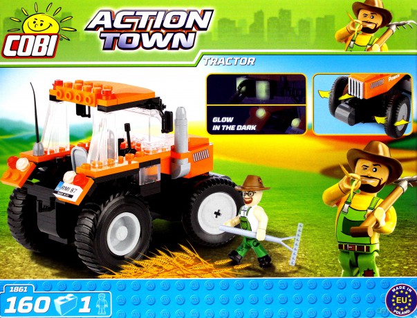 COBI Action Town Ciągnik rolniczy [KLOCKI]