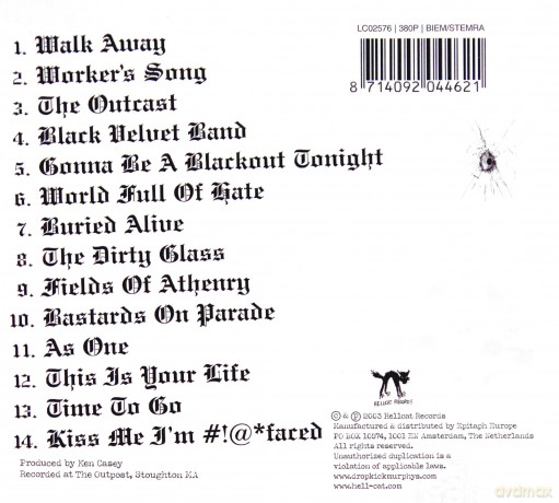 Dropkick Murphys: Blackout (digipack) [CD]