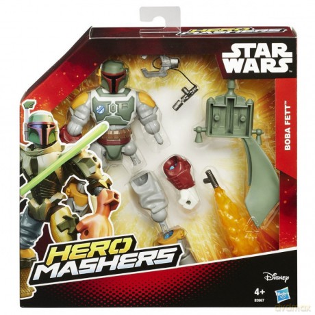 HASBRO Gwiezdne Wojny Hero Mashers figurka z bronią (Star Wars)