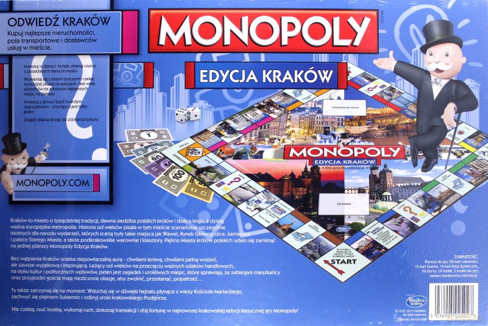 HASBRO Monopoly Kraków [GRA]