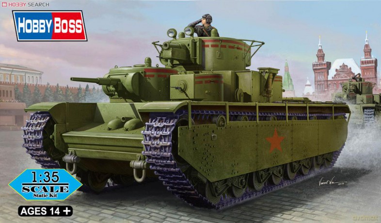 HOBBY BOSS Soviet T35 Heavy Tank 1938