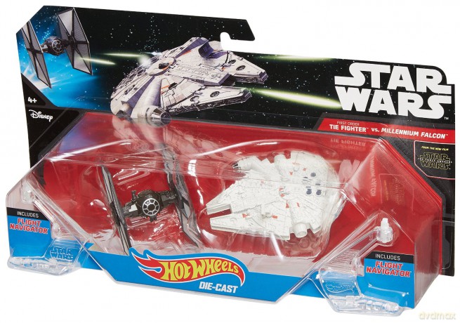 HOT WHEELS Gwiezdne Wojny Statek kosmiczny dwupak (Star Wars)