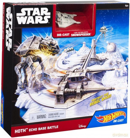 HOT WHEELS Gwiezdne Wojny Zestaw Hoth (Star Wars)