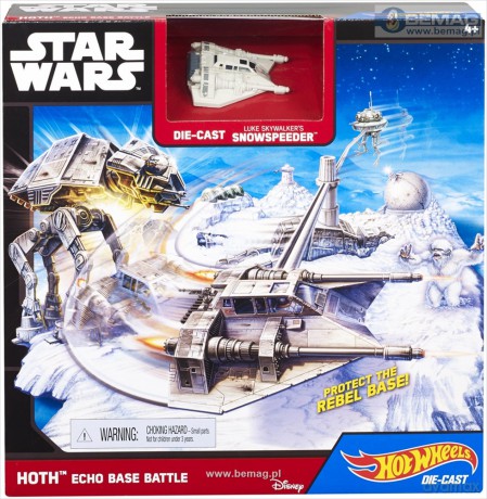 HOT WHEELS Gwiezdne Wojny Zestaw Hoth (Star Wars)