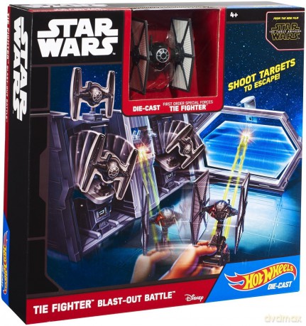 HOT WHEELS Gwiezdne Wojny Zestaw Tie Fighter (Star Wars)