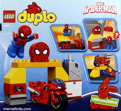 LEGO Duplo SpiderMan warsztat 10607 [KLOCKI]