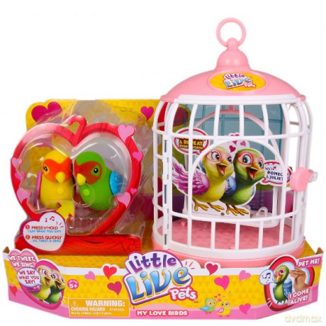 LITTLE LIVE PETS Kochane ptaszki