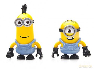 MEGA BLOKS Minionki Figurki z pojazdem
