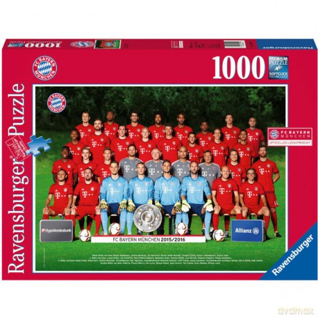 RAVENSBURGER 1000 el. FC Bayern sezon 201516 [PUZZLE]